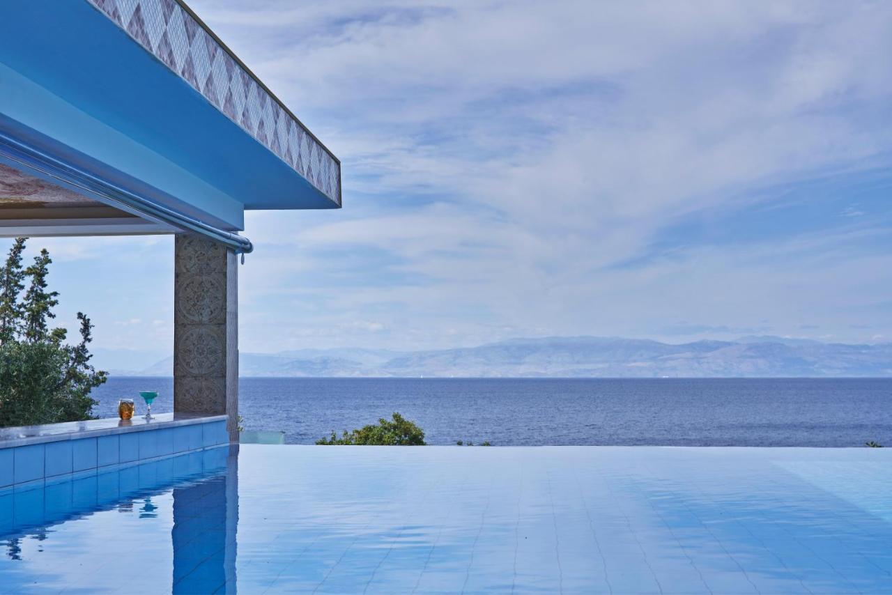 Kairaba Mythos Palace - Adults Only Kouspádhes Exterior foto Infinity pool at the resort